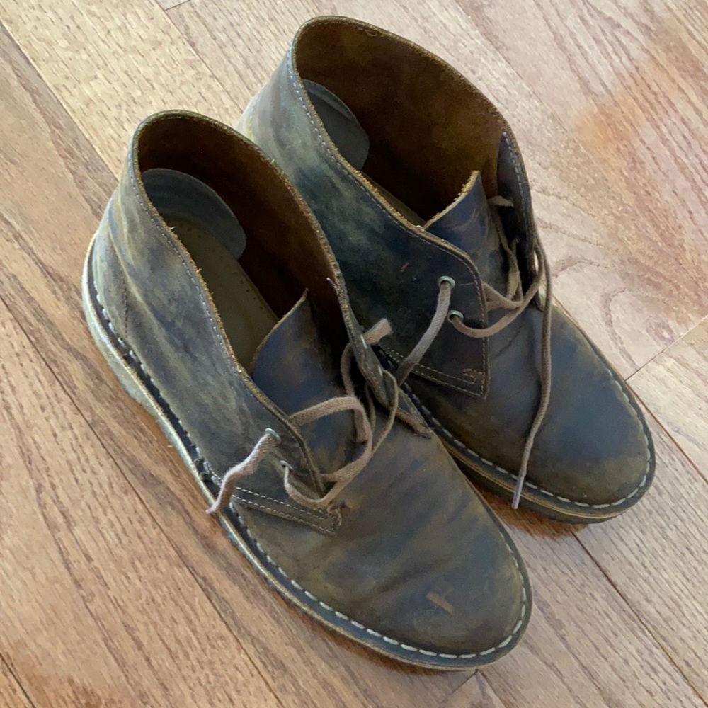 CLARKS originals desert womens boots
